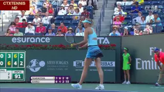 Maria Sharapova VS Camila Giorgi Highlight 2014 R3