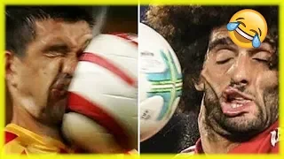 Funniest Football Headshots●Football Fails Bloopers●Craziest Headshot Knockouts In Football●HD✔️