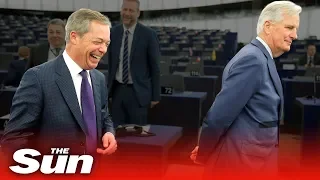 Nigel Farage's biggest BUST-UPS in the EU Parliament