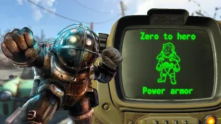 Fallout 4 power armor only build [Chemless, Survival, No exploits or companions]