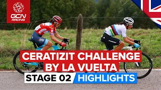 Climbing Masterclass Leads To Big Win | Ceratizit Challenge By La Vuelta 2022 Stage 2 Highlights