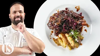 Beer Braised Pork Knuckle by Baladin Craft Brewery with Christian Meloni Delrio