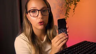 ASMR Customer Service Roleplay | Mobile Sales | Finance Application, Typing, Soft Spoken