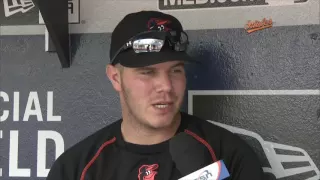 Dylan Bundy on his first major league victory