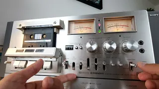 Pioneer CT-F1000 Stereo Cassette Tape Deck - Recording Test