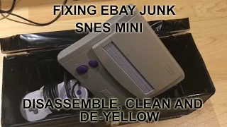 Fixing eBay Junk - SNES Mini/SNES Jr./SNS-101