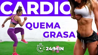 SÚPER CARDIO QUEMA GRASA (20 MIN) en CASA - Cardio HIIT