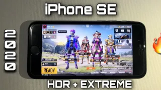 iPhone SE 2020 Unboxing & Gameplay Review | PUBG Mobile🔥60 FPS HDR+Extreme