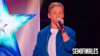 Ryan Chapman se arriesga con un tema de Katy Perry | Semifinales 3 | Got Talent España 2017