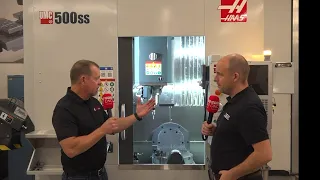 Did you know this Haas machine can come with a pallet system