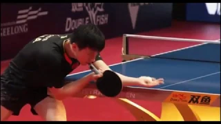 Ma Long vs Wang Chuqin  | Slow Motion | ITTF Australian Open 2019