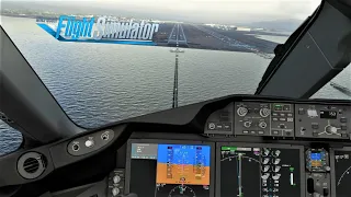 MSFS 2020 - B787-10 landing in hazy San Fransisco | Aircraft and Avionics Update 2