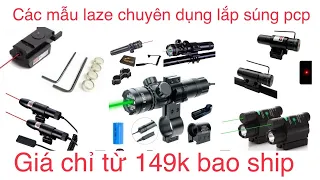 Báo giá các mẫu đèn tia laze chuyên dụng lắp súng pcp condor và fx giá rẻ | Đèn laze lắp súng pcp