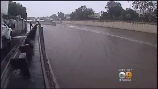Time Lapse Shows Speed Of Water Build-Up In L.A. River