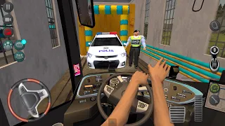 City Car Wash Machine 🚍✨ Bus Simulator : Ultimate Multiplayer! Bus Wheels Games Android