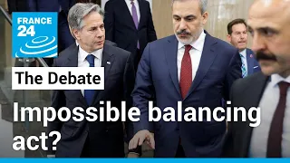 Impossible balancing act? Blinken's Middle East tour concludes in Turkey • FRANCE 24 English