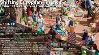 Shifting European Finance towards Food System Transformation