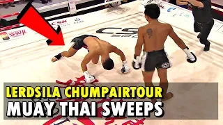 Lerdsila Chumpairtour's Best Sweeps & Trips (เลิศศิลา ชุมแพทัวร์) | Kickboxing & Muay Thai