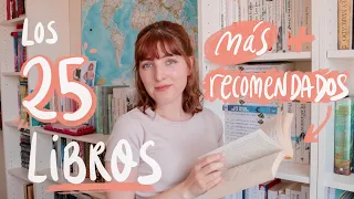 He preguntado a más de 1000 personas por su libro favorito y estos son los 25 más recomendados