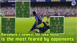 PES 2021 | Barcelona's newest tiki taka tactic is the most feared by opponents