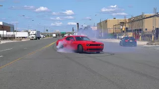 Dodge Challenger Hellcat Drift & Donuts