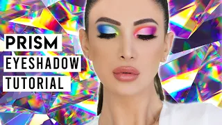 Rainbow Cut Crease Eyeshadow Tutorial FOR BEGINNERS using ALL Jeffree Star Cosmetics Palettes