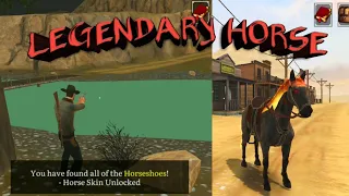 Guns and Spurs 2 - how to get Flaming Horse (All Horseshoes Location)