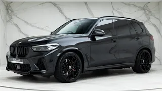 2023 BMW X5 M Competition - Black Sapphire - Walkaround & Interior & Revs | Romans International