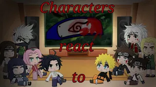 [Rus/Eng] Naruto characters react to "What if Naruto died" (Gacha Club)