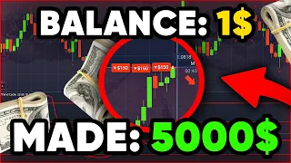 WITH $1 MADE $5000 | BEST BINARY OPTIONS STRATEGY for STABLE INCOME | Pocketoption Strategy