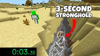 Minecraft's LUCKIEST Moments Of ALL TIME #4