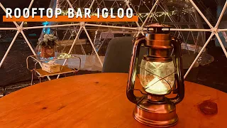 Isolation Dining Dome - Restaurant Igloo Supplier - Rooftop Igloo Bar