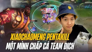 KSANTE TRONG TAY XIAOCHAOMENG MỘT MÌNH CHẤP CẢ TEAM ĐỊCH ĂN PENTAKILL GÁNH TEAM LẬT KÈO CỰC KHÉT