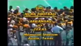 1978 #3 Arkansas @ #8 Texas No Huddle