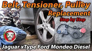 Jaguar X Type or Ford Mondeo tdci Auxiliary Belt Tensioner