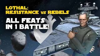 Lothal: Resistance vs Rebels Galactic Challenge | SWGOH GC X