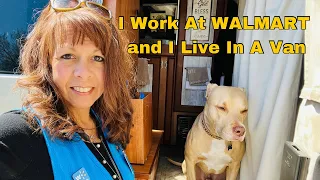 Vanlife Living Solo Female 50 + | I Work At Walmart & I Live In A Van  | Ep. 79