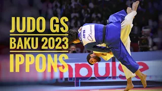Judo Baku Grand Slam 2023. Ippons. Highlights.