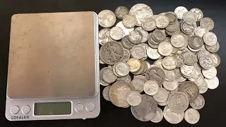 How to Measure Constitutional Silver in Ounces (Weighing Junk Silver)