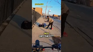 Biker Confronts Man Abusing Girl