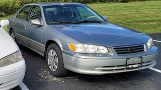 2001 Toyota Camry Gallery Series test drive