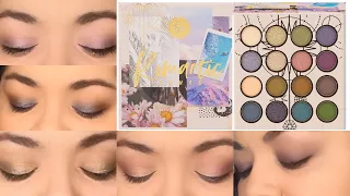 Romantic Nomad Eyeshadow Palette BH Cosmetics / 1 palette 5 LOOKS