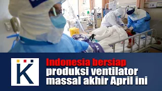 Indonesia akan produksi ventilator massal akhir April