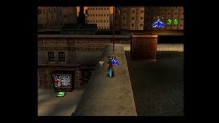 Gex: Deep Cover Gecko - PS1 - #57 Gangster TV: My Three Goons  - Find 100 Flies (Blind)