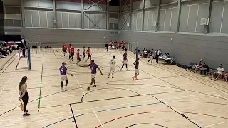 Set 1 Durham Palatinates Men Vs Mallory Eagles UEL National Volleyball Super League 2 Apr 22