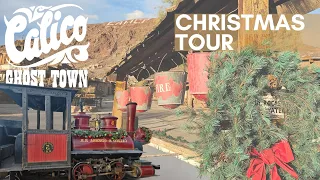 Calico Ghost Town | Christmas 2023 | Full Tour