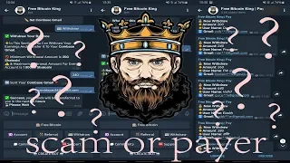 PEMBUKTIAN BOT TELEGRAM "Free Bitcoin King" SCAM OR PAYER