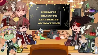 Hermits React to Life Series animations//scarian//angst//check in desc
