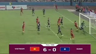 VIETNAM 6 vs 0 GUAM - AFC U23 Asian Cup Qatar 2024 Qualifiers