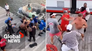 Alabama brawl: Police identify suspects after Black dock worker attacked by white boaters | FULL
